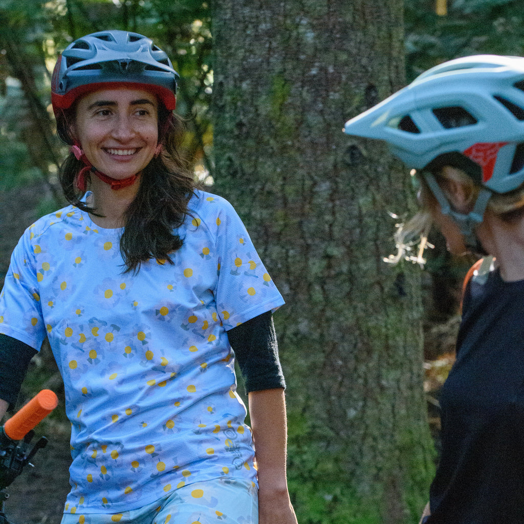 The 3/4 Riding Tee - Buttercup