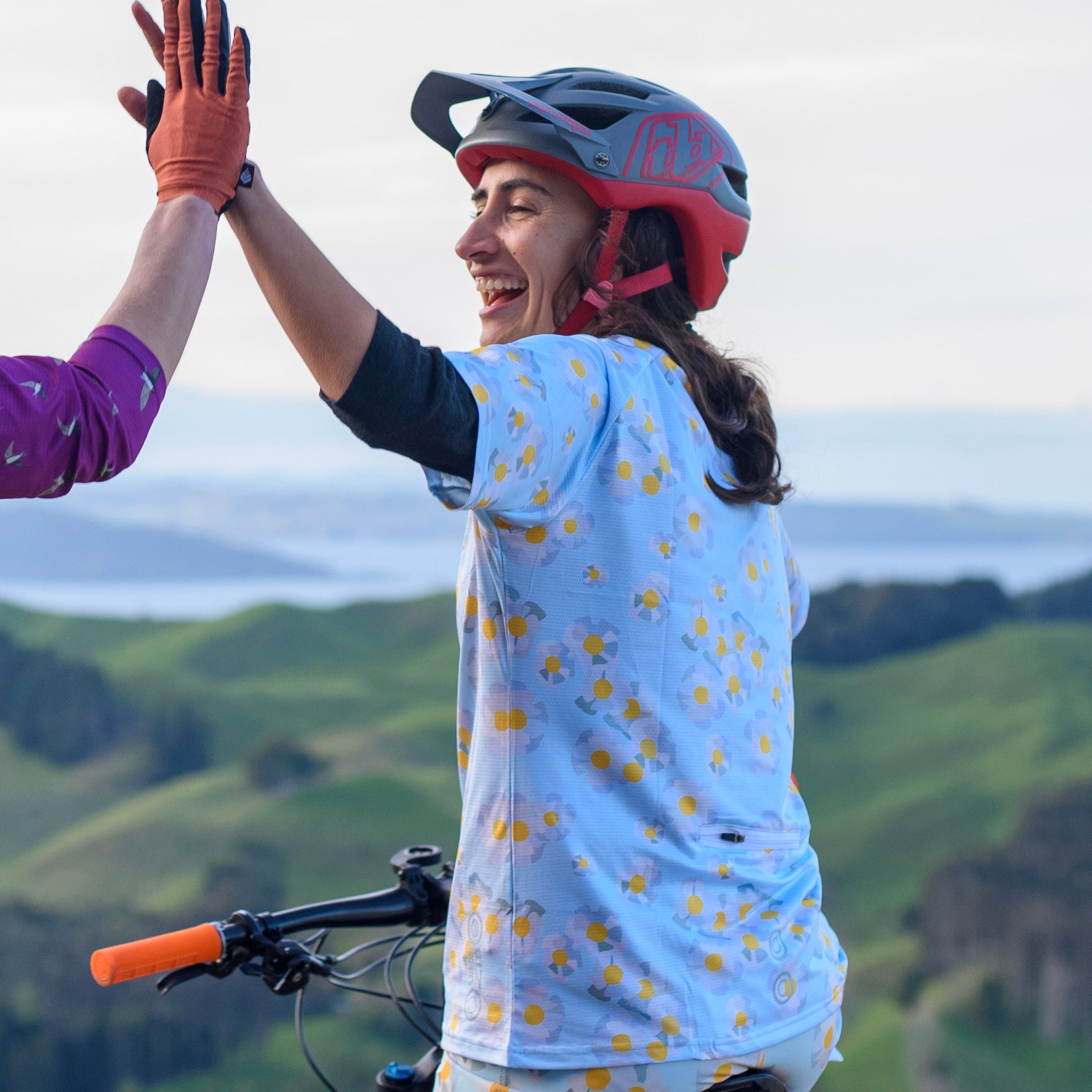 The 3/4 Riding Tee - Buttercup